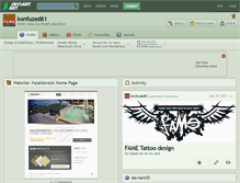 Tablet Screenshot of konfuzed81.deviantart.com