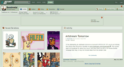 Desktop Screenshot of boostmetal.deviantart.com
