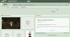 Desktop Screenshot of naliee.deviantart.com