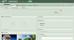 Desktop Screenshot of noneimus.deviantart.com
