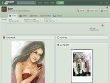 Tablet Screenshot of juyn.deviantart.com