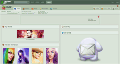 Desktop Screenshot of mlgf.deviantart.com