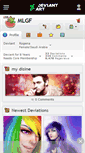 Mobile Screenshot of mlgf.deviantart.com