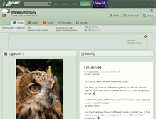 Tablet Screenshot of minkeymonkey.deviantart.com