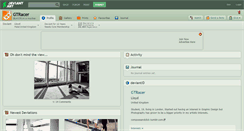 Desktop Screenshot of gtracer.deviantart.com