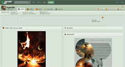 Desktop Screenshot of hypnotic.deviantart.com