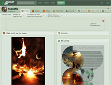 Tablet Screenshot of hypnotic.deviantart.com