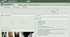 Desktop Screenshot of chaoticremorse.deviantart.com