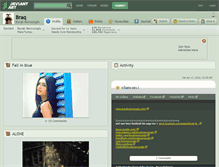 Tablet Screenshot of braq.deviantart.com