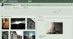 Desktop Screenshot of nobledead13.deviantart.com