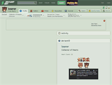 Tablet Screenshot of loserer.deviantart.com