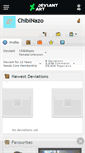 Mobile Screenshot of chibinazo.deviantart.com
