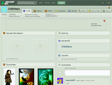 Tablet Screenshot of chibinazo.deviantart.com