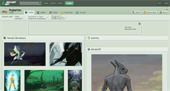 Desktop Screenshot of hyperlon.deviantart.com