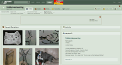 Desktop Screenshot of hidden4ameaning.deviantart.com