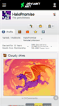 Mobile Screenshot of halopromise.deviantart.com
