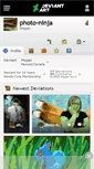 Mobile Screenshot of photo-ninja.deviantart.com