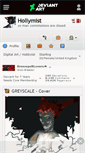 Mobile Screenshot of hollymist.deviantart.com