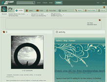 Tablet Screenshot of lfly.deviantart.com