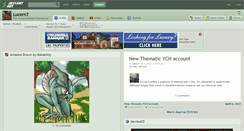 Desktop Screenshot of lucern7.deviantart.com