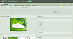 Desktop Screenshot of lazygyrl.deviantart.com