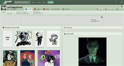 Desktop Screenshot of leotmagnificent.deviantart.com