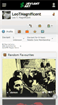 Mobile Screenshot of leotmagnificent.deviantart.com