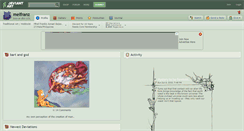 Desktop Screenshot of melfranz.deviantart.com