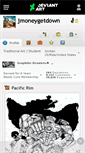Mobile Screenshot of jmoneygetdown.deviantart.com