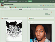 Tablet Screenshot of jmoneygetdown.deviantart.com