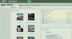 Desktop Screenshot of hdr-club.deviantart.com