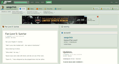 Desktop Screenshot of aangschick.deviantart.com