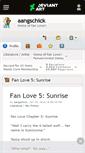 Mobile Screenshot of aangschick.deviantart.com