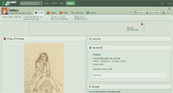 Desktop Screenshot of hotaru.deviantart.com