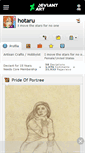 Mobile Screenshot of hotaru.deviantart.com