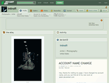 Tablet Screenshot of intinsifi.deviantart.com