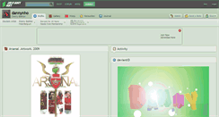 Desktop Screenshot of dannynho.deviantart.com
