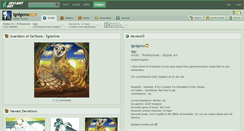 Desktop Screenshot of ignigeno.deviantart.com