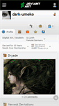 Mobile Screenshot of dark-umeko.deviantart.com