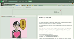 Desktop Screenshot of palindromeisntone.deviantart.com