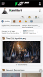 Mobile Screenshot of litanilitani.deviantart.com