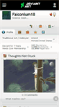 Mobile Screenshot of falconium18.deviantart.com