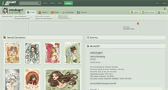 Desktop Screenshot of mizukogrrl.deviantart.com