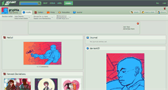 Desktop Screenshot of gryphta.deviantart.com