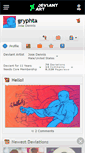 Mobile Screenshot of gryphta.deviantart.com