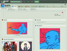 Tablet Screenshot of gryphta.deviantart.com