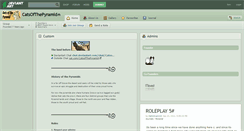Desktop Screenshot of catsofthepyramid.deviantart.com