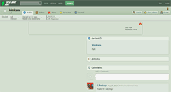 Desktop Screenshot of kimkara.deviantart.com