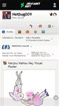 Mobile Screenshot of netbug009.deviantart.com