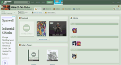 Desktop Screenshot of aisha-cc-fan-club.deviantart.com